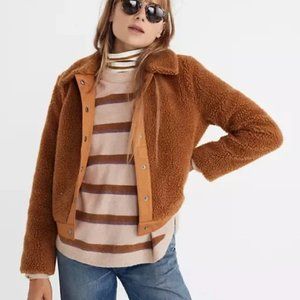 Madewell Portland Sherpa Jacket - XS